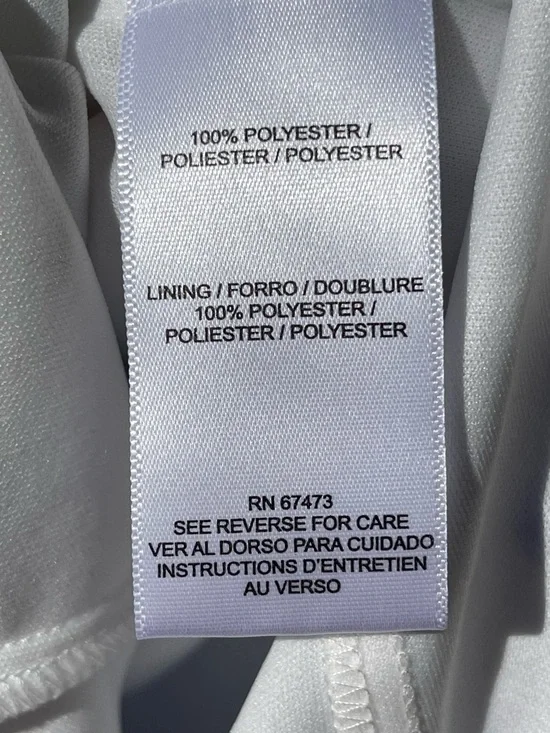 Taylor Blue and White Floral V-Neck Dress - Picture 7 of 12